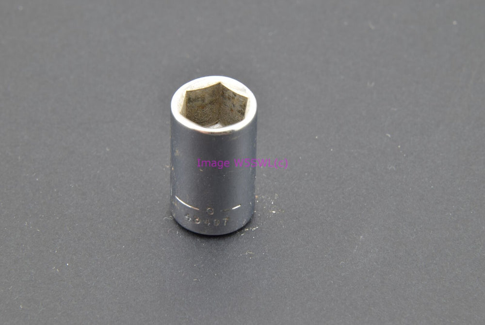 Craftsman 3/8 6pt Shallow 1/4 Drive Vintage Socket -G- (binT394) - Dave's Hobby Shop by W5SWL