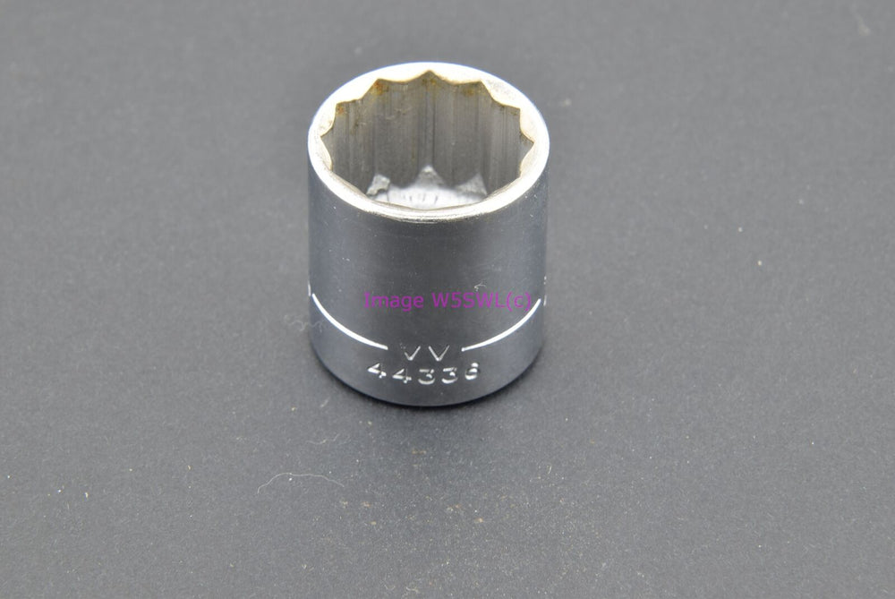 Craftsman 11/16 12pt Shallow SAE 3/8 Drive Vintage Socket -V V- (binT755) - Dave's Hobby Shop by W5SWL