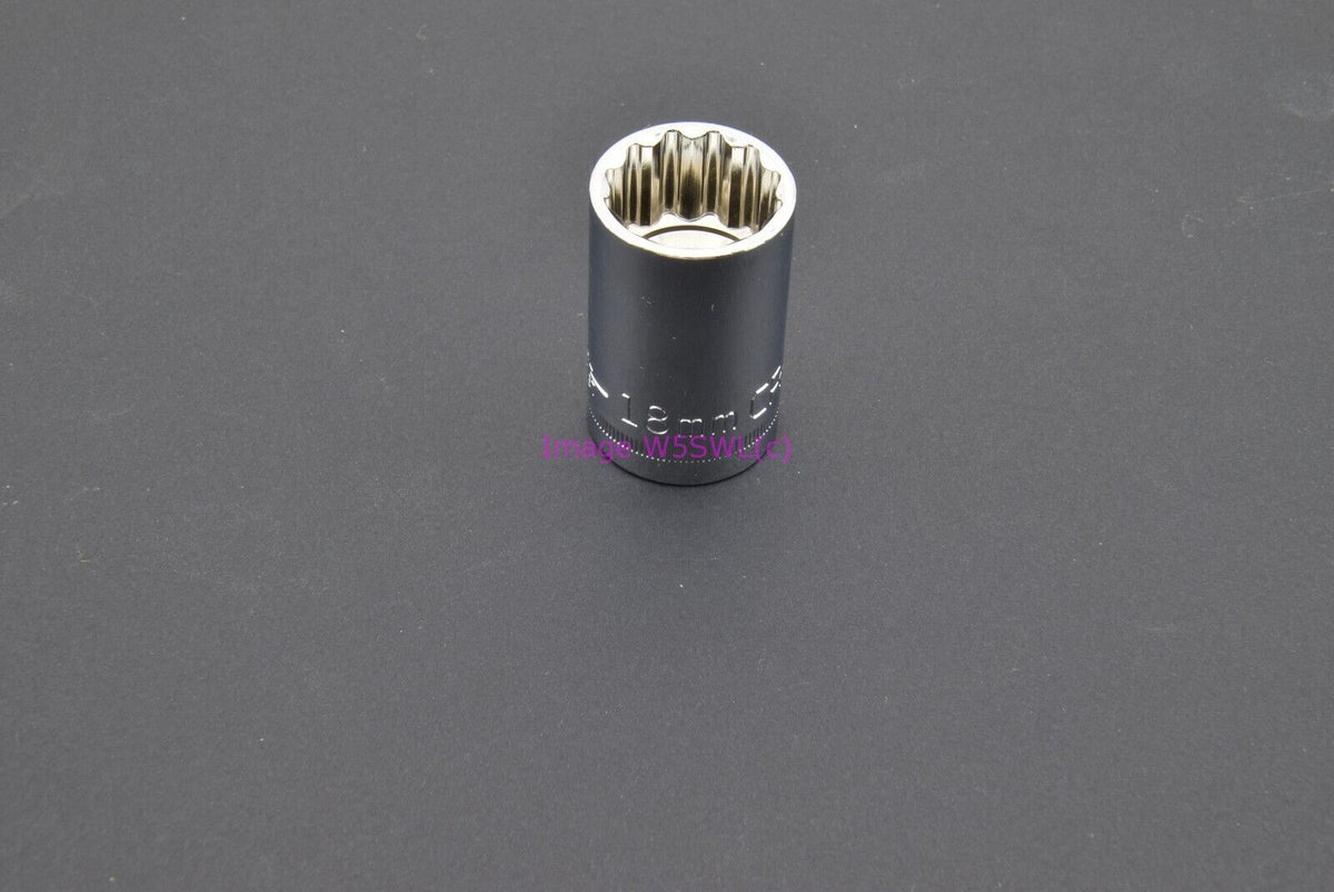 Craftsman Socket 1/2" Drive 12pt 18mm Metric Shallow (bin28) - NEW - Dave's Hobby Shop by W5SWL