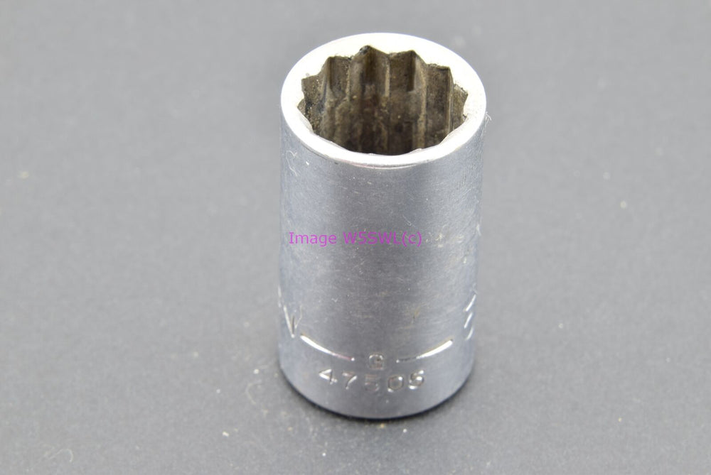 Craftsman 5/8 12pt Shallow SAE 1/2 Drive Vintage Socket -G- (binT777) - Dave's Hobby Shop by W5SWL