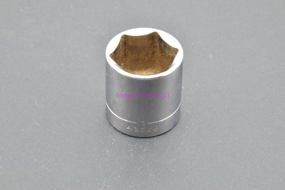 Craftsman 13/16 6pt Shallow SAE 3/8 Drive Vintage Socket -G- (binT711) - Dave's Hobby Shop by W5SWL