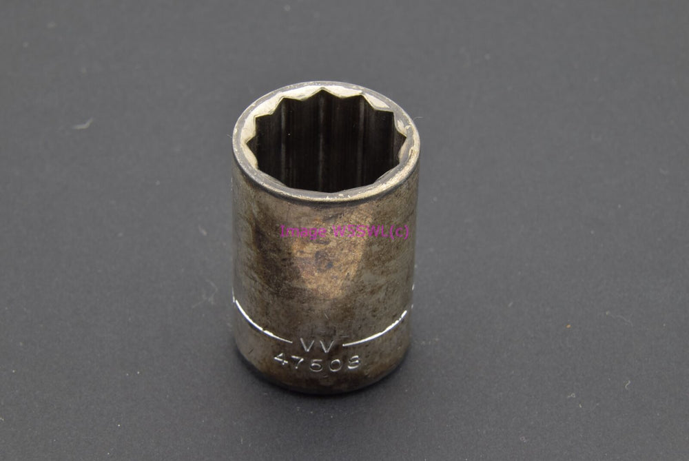 Craftsman 3/4 12pt Shallow SAE 1/2 Drive Vintage Socket -V V- (binT545) - Dave's Hobby Shop by W5SWL