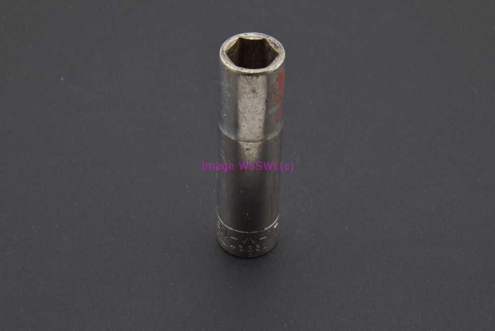 Craftsman 7/16 6pt Deep SAE 3/8 Drive Vintage Socket -V V- (binT636) - Dave's Hobby Shop by W5SWL
