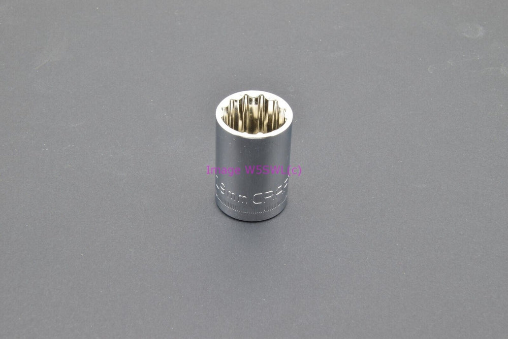 Craftsman Socket 1/2" Drive 12pt 19mm Metric Shallow (bin34) - NEW - Dave's Hobby Shop by W5SWL