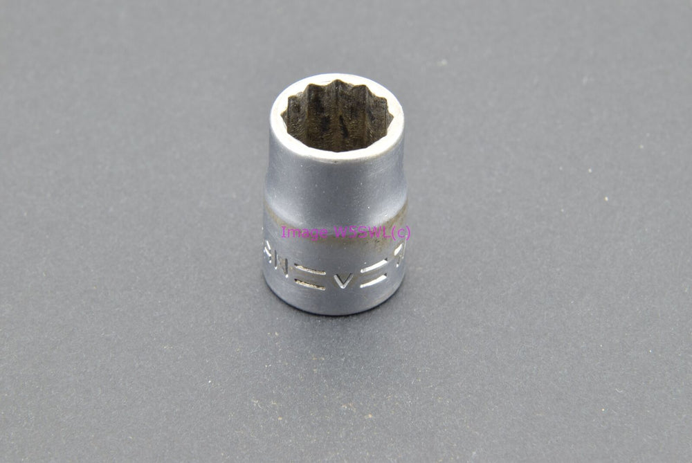 Craftsman 7/16 12pt Shallow SAE 3/8 Drive Vintage Socket =V= (binT760) - Dave's Hobby Shop by W5SWL