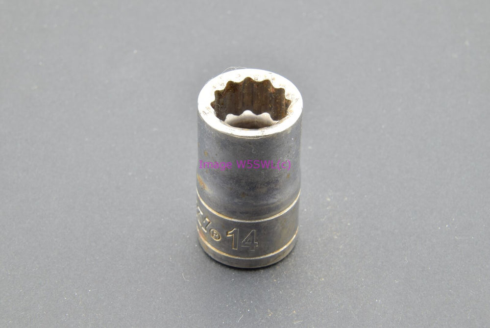 HUSKY 14mm 12PT Mtric 1/2 Drive Shallow Socket (binT919) - Dave's Hobby Shop by W5SWL