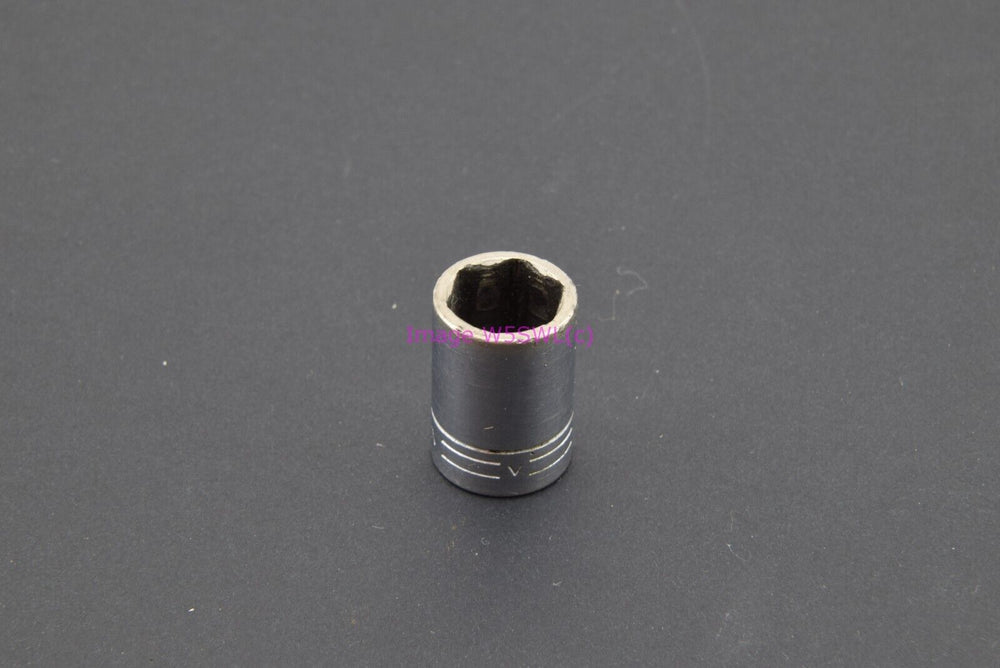 Craftsman 7/16 6pt 1/4"-Drive Shallow Vintage Socket V (binT194) - Dave's Hobby Shop by W5SWL