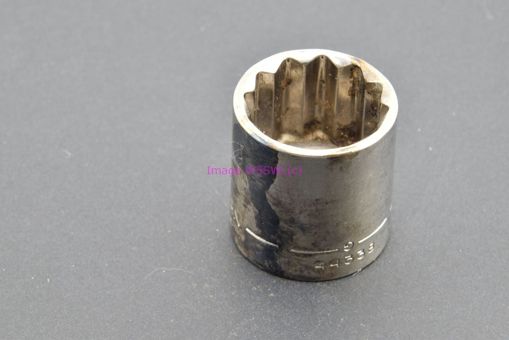 Craftsman 13/16 12pt Shallow SAE 3/8 Drive Vintage Socket Invert -G- (binT728) - Dave's Hobby Shop by W5SWL