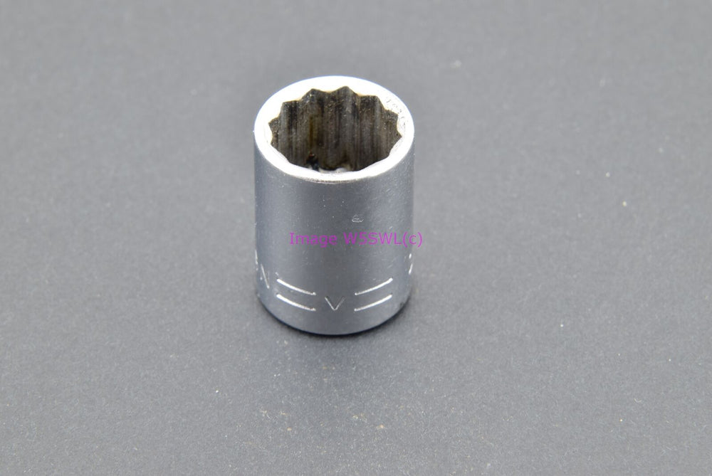 Craftsman 1/2 12pt Shallow SAE 3/8 Drive Vintage Socket =V= (binT765) - Dave's Hobby Shop by W5SWL