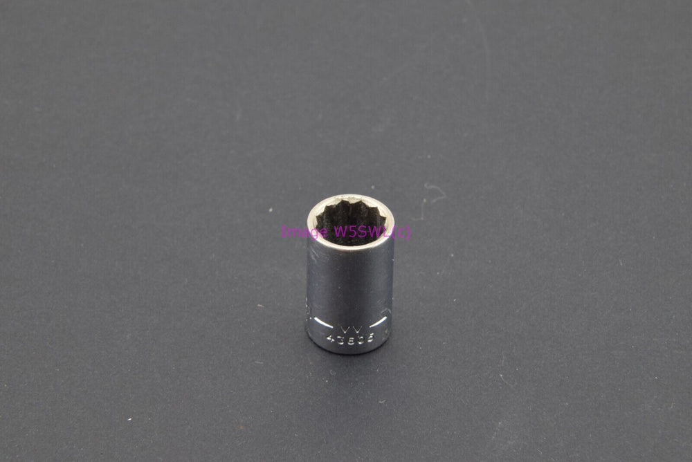 Craftsman 3/8 12pt 1/4"-Drive Shallow Vintage Socket V V (binT197) - Dave's Hobby Shop by W5SWL