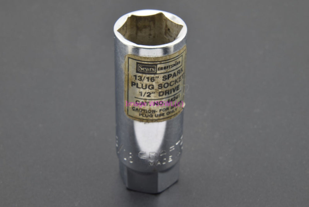 Craftsman 13/16 6PT SAE 1/2 Drive Spark Plug Socket -V- (binT985) - Dave's Hobby Shop by W5SWL
