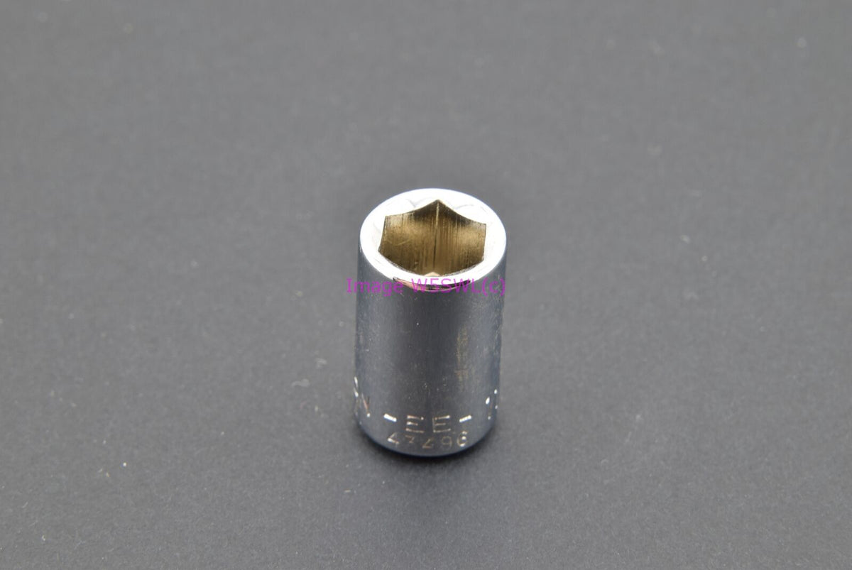 Craftsman 11/32 6pt Shallow 1/4 Drive Vintage Socket -EE- (binT398) - Dave's Hobby Shop by W5SWL