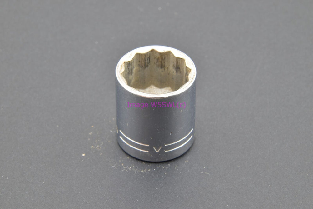 Craftsman 5/8 12pt Shallow SAE 3/8 Drive Vintage Socket =V= (binT480) - Dave's Hobby Shop by W5SWL