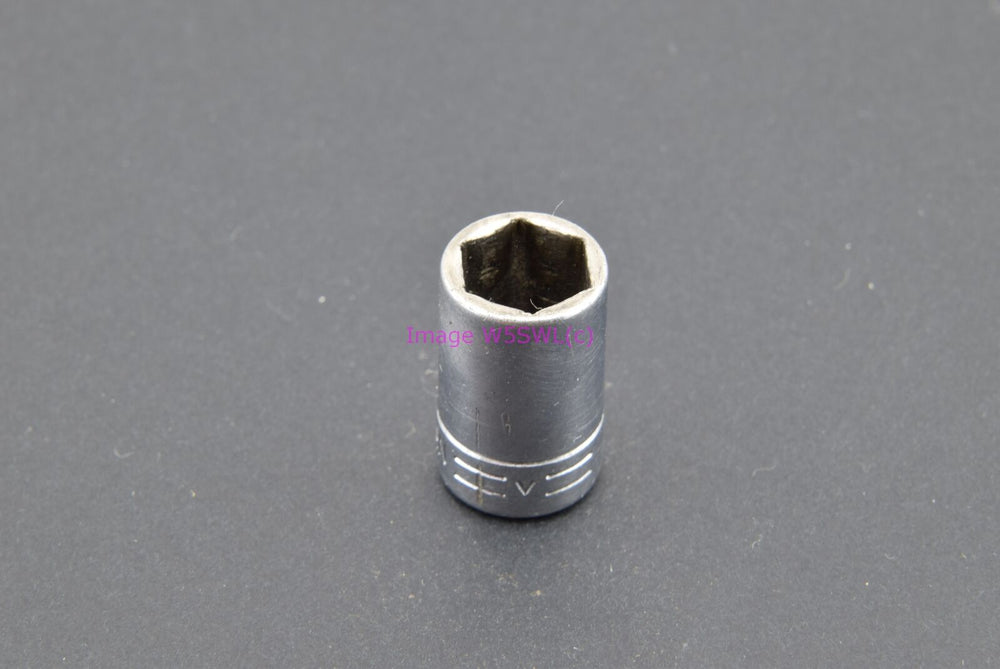 Craftsman 3/8 6pt Shallow SAE 1/4 Drive Vintage Socket =V= (binT831) - Dave's Hobby Shop by W5SWL