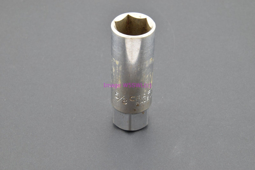 Craftsman 5/8" 3/8"-Drive 6pt Spark Plug Vintage Socket (no code) (binT106) - Dave's Hobby Shop by W5SWL