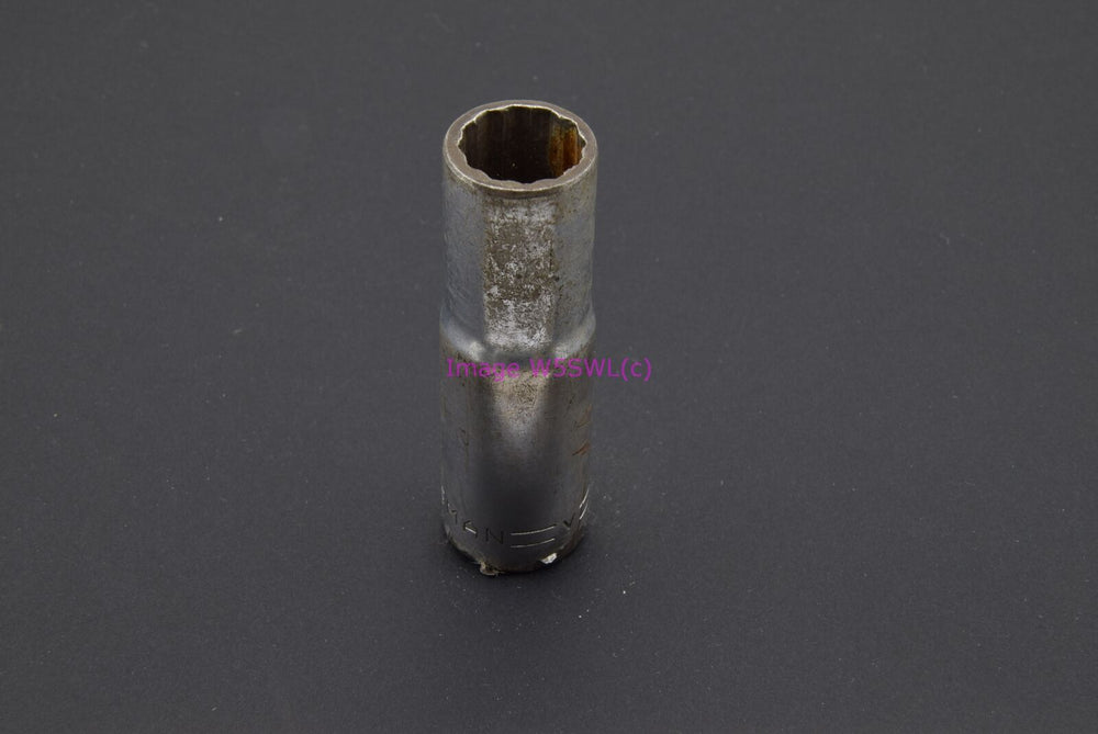 Craftsman 9/16" 12pt Deep SAE 1/2 Drive Vintage Socket =V= (binT647) - Dave's Hobby Shop by W5SWL