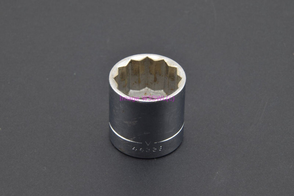 Craftsman 13/16 12pt 3/8"-Drive Shallow Vintage Socket V (binT238) - Dave's Hobby Shop by W5SWL