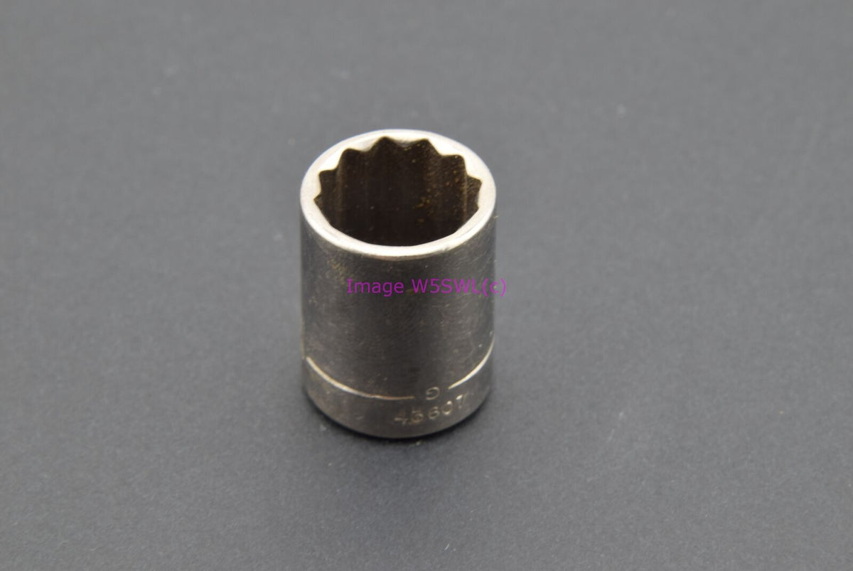 Craftsman 1/2 12pt Shallow 1/4 Drive Vintage Socket Invert -G- (binT410) - Dave's Hobby Shop by W5SWL
