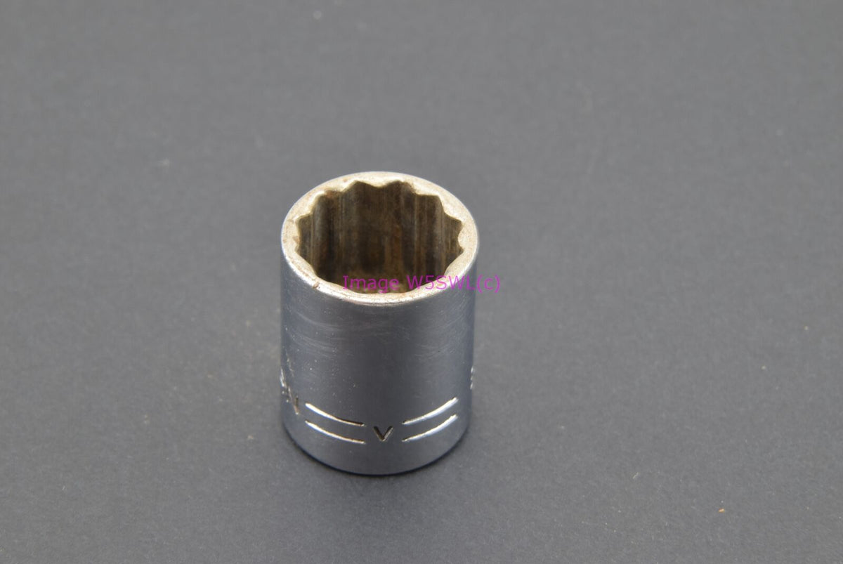Craftsman 9/16 12pt Shallow SAE 3/8 Drive Vintage Socket =V= (binT527) - Dave's Hobby Shop by W5SWL