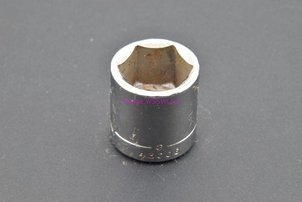 Craftsman 11/16 6pt Shallow SAE 3/8 Drive Vintage Socket -G- (binT460) - Dave's Hobby Shop by W5SWL