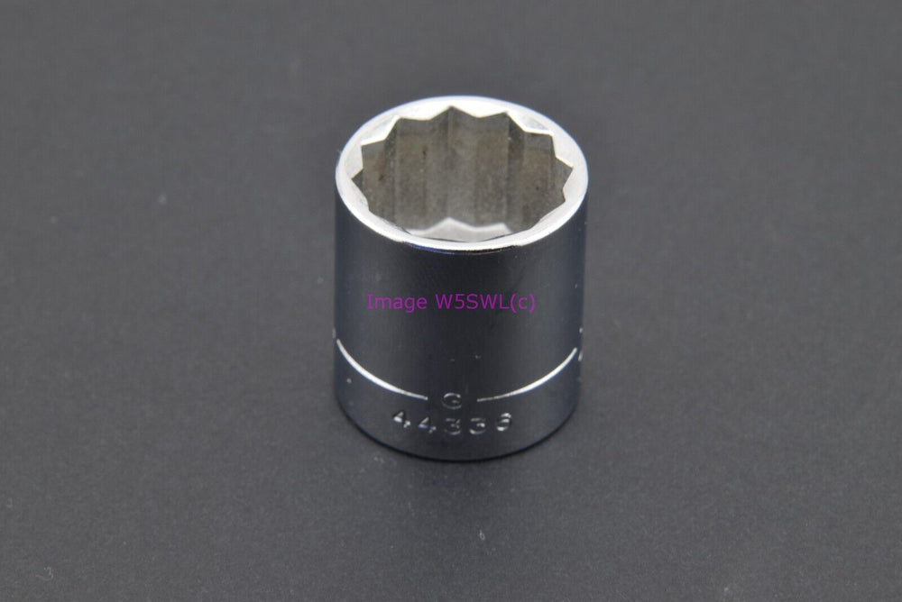 Craftsman 11/16 12pt 3/8"-Drive Shallow Vintage Socket G (binT240) - Dave's Hobby Shop by W5SWL