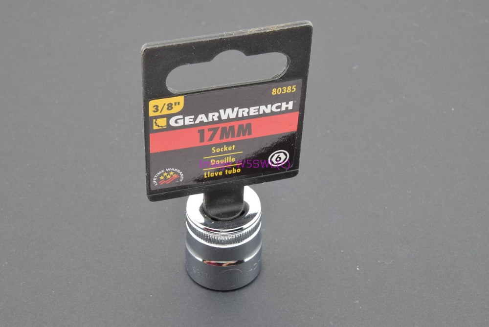 GearWrench 17mm 6pt Shallow Metric 3/8 Drive Socket 80385 (binT569) - Dave's Hobby Shop by W5SWL