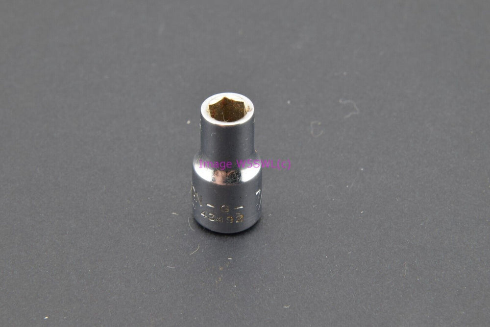Craftsman 7/32 6pt 1/4"-Drive Shallow Vintage Socket G (binT179) - Dave's Hobby Shop by W5SWL