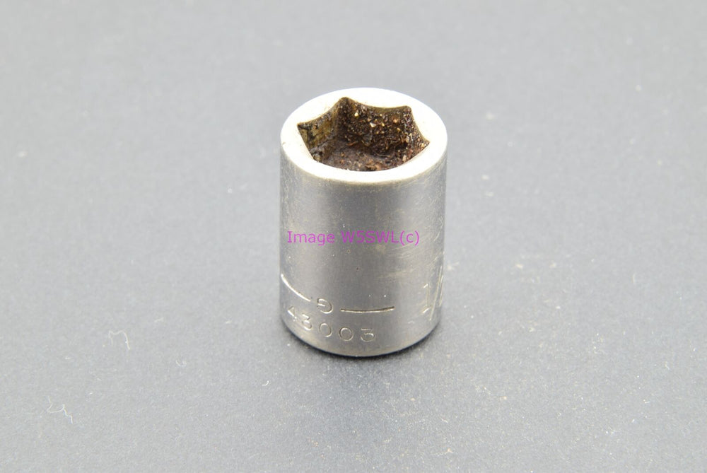 Craftsman 1/2 6pt Shallow SAE 3/8 Drive Vintage Socket Invert -G- (binT990) - Dave's Hobby Shop by W5SWL