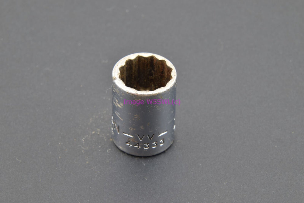 Craftsman 1/2 12pt Shallow SAE 3/8 Drive Vintage Socket -V V- (binT525) - Dave's Hobby Shop by W5SWL