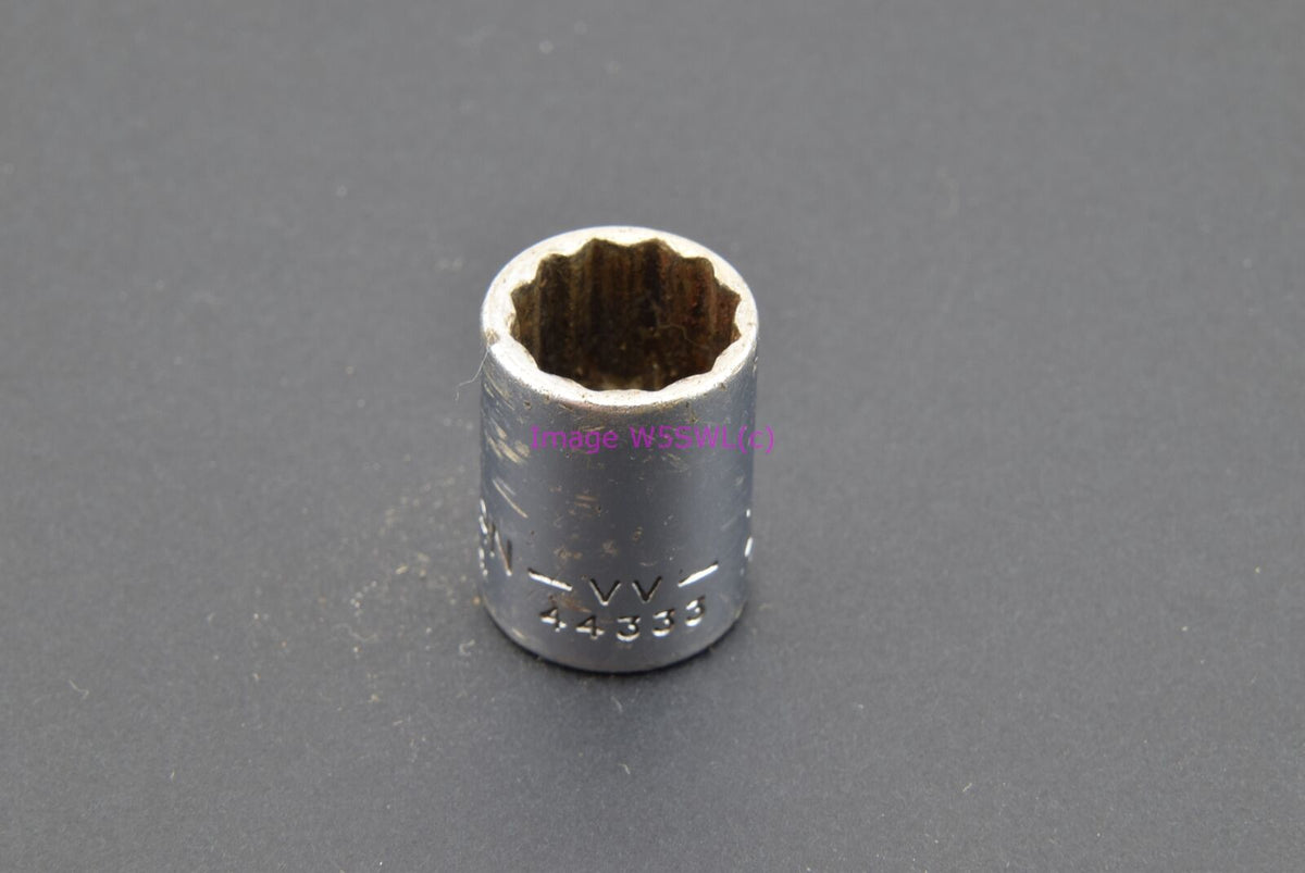 Craftsman 1/2 12pt Shallow SAE 3/8 Drive Vintage Socket -V V- (binT525) - Dave's Hobby Shop by W5SWL