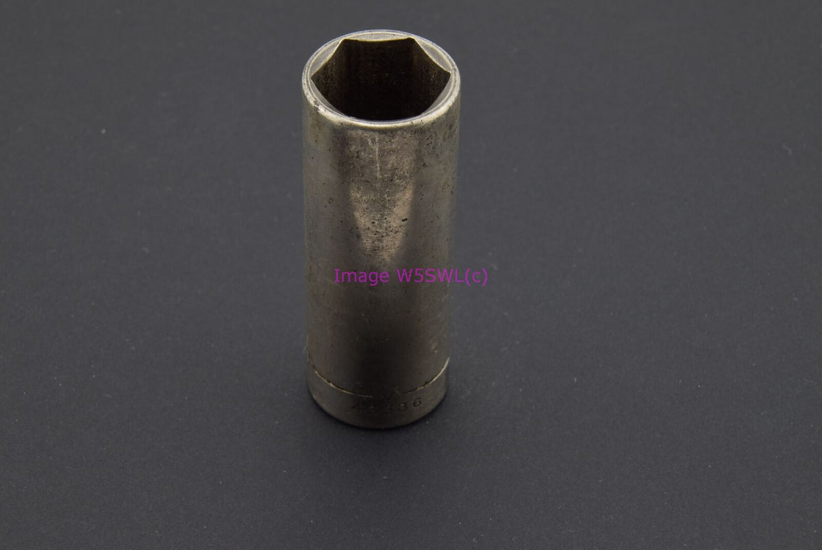 Craftsman 11/16 6pt Deep SAE 3/8 Drive Vintage Socket -V- (binT638) - Dave's Hobby Shop by W5SWL