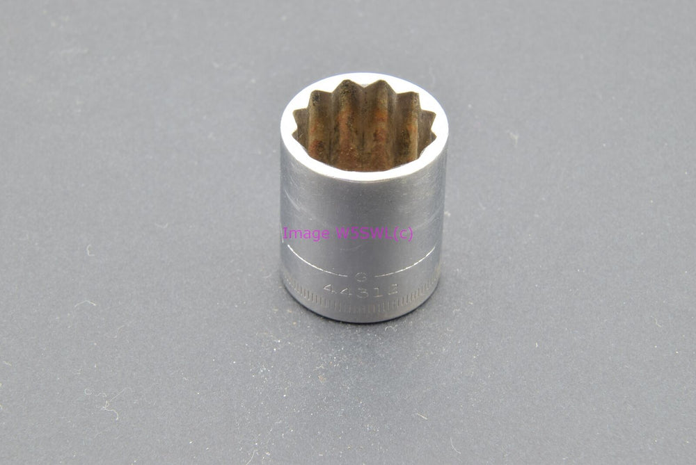 Craftsman 18mm 12pt Shallow Metric 3/8 Drive Vintage Socket -G- (binT718) - Dave's Hobby Shop by W5SWL