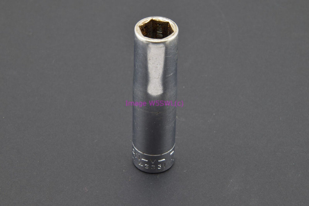 Craftsman 7/16" 6pt 3/8"-Drive Deep Vintage Socket V (binT116) - Dave's Hobby Shop by W5SWL