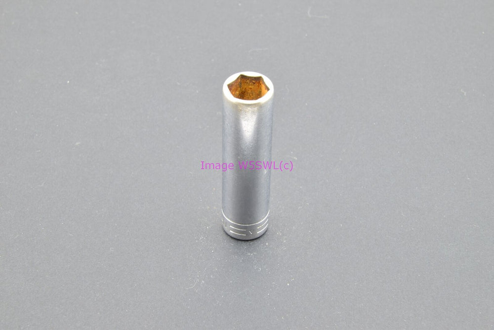 Craftsman 3/8 6pt Deep SAE 1/4 Drive Vintage Socket =V= (binT671) - Dave's Hobby Shop by W5SWL