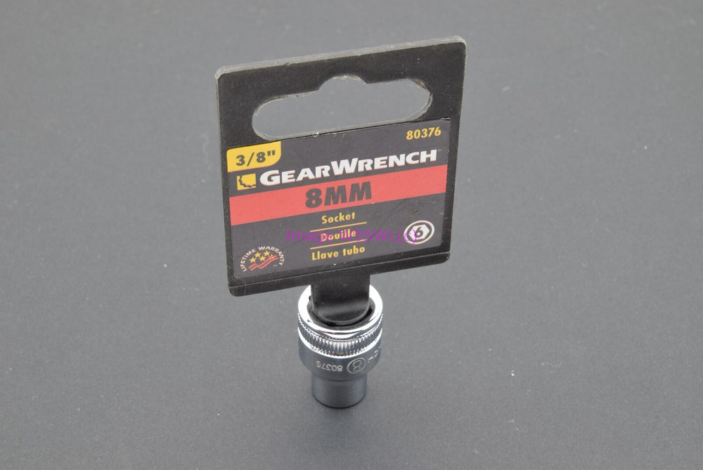 GearWrench 8mm 6pt Shallow Metric 3/8 Drive Socket 80376 (binT567) - Dave's Hobby Shop by W5SWL