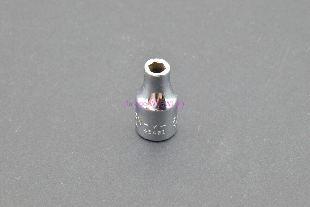 Craftsman 5/32 6pt Shallow 1/4" Drive Vintage Socket V (binT300) - Dave's Hobby Shop by W5SWL