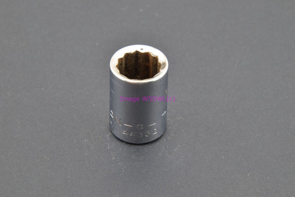 Craftsman 7/16 12pt Shallow SAE 3/8 Drive Vintage Socket -G- (binT512) - Dave's Hobby Shop by W5SWL