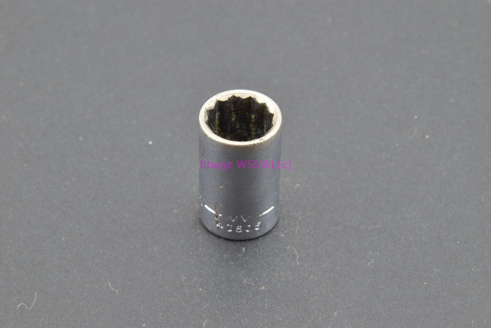 Craftsman 3/8 12pt Shallow SAE 1/4 Drive Vintage Socket -V V- (binT880) - Dave's Hobby Shop by W5SWL