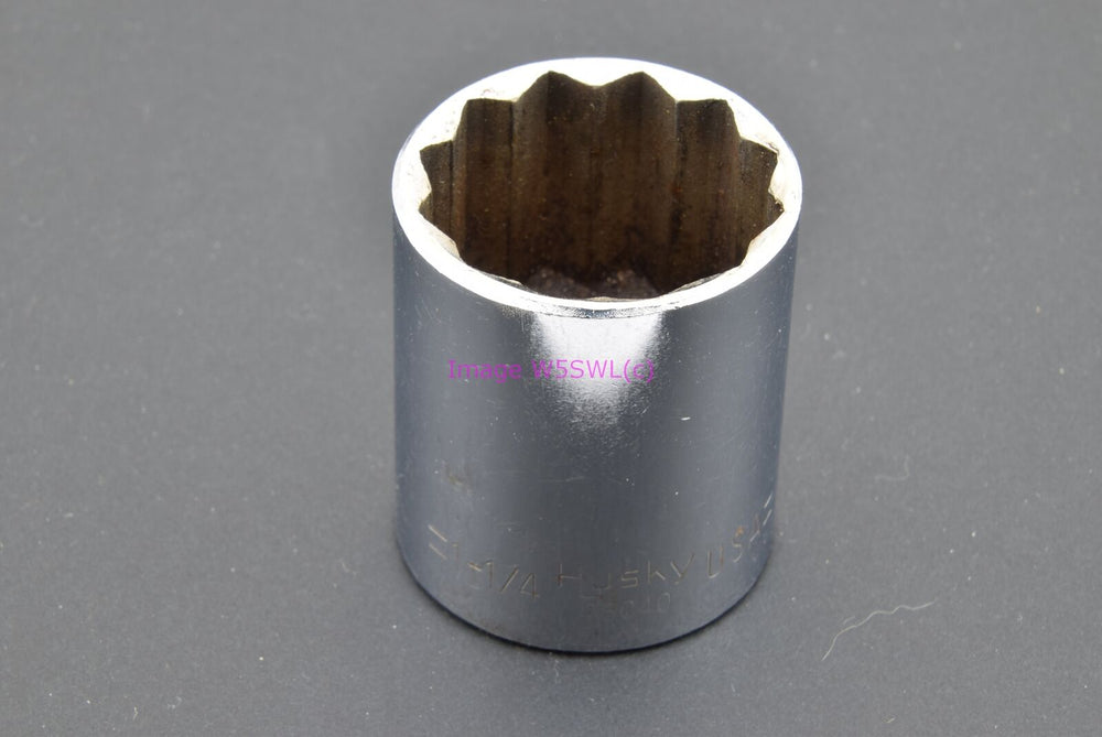 Husky 1-1/4 12PT SAE 1/2 Drive Shallow Socket (binT884) - Dave's Hobby Shop by W5SWL