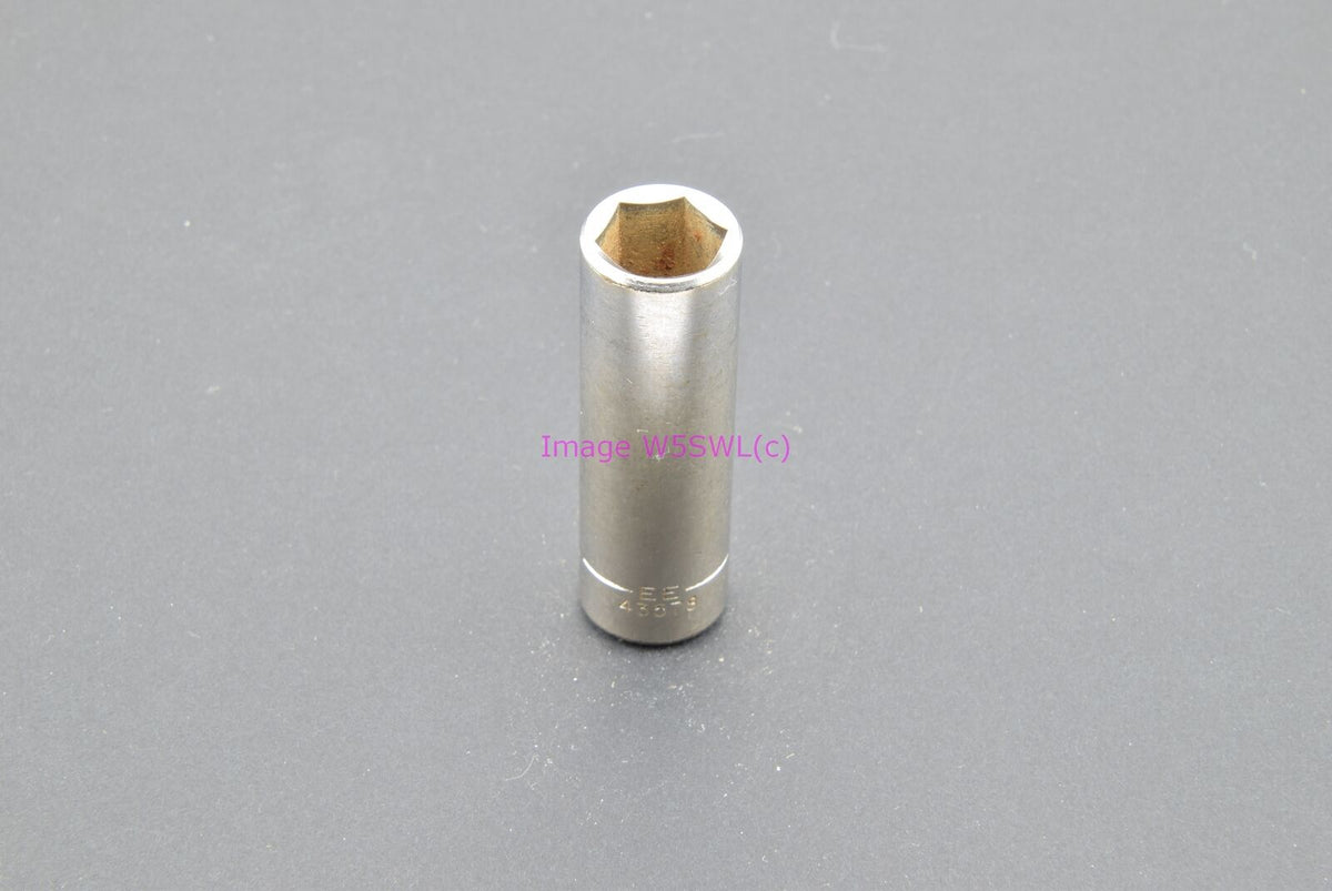 Craftsman 7/16 6pt Deep SAE 1/4 Drive Vintage Socket -EE- (binT661) - Dave's Hobby Shop by W5SWL