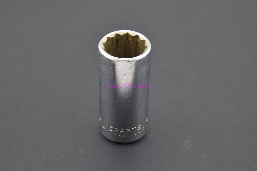 Craftsman 3/4" 12pt 3/8"-Drive Deep Vintage Socket no code (binT120) - Dave's Hobby Shop by W5SWL