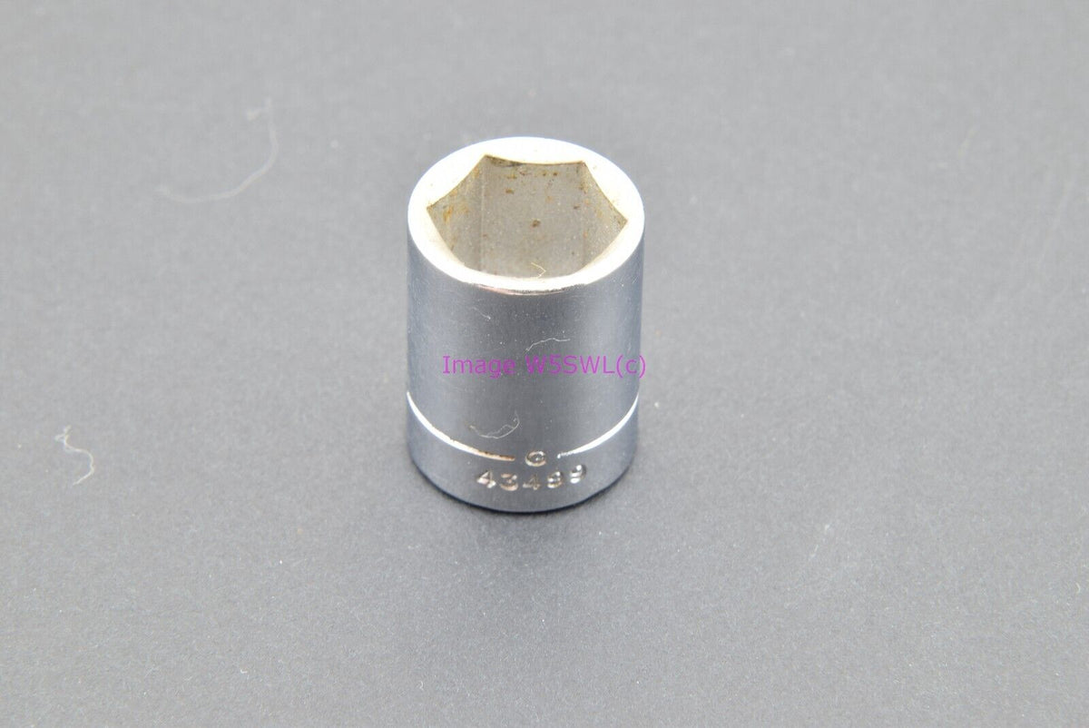 Craftsman 1/2 6pt Shallow 1/4" Drive Vintage Socket G (binT273) - Dave's Hobby Shop by W5SWL