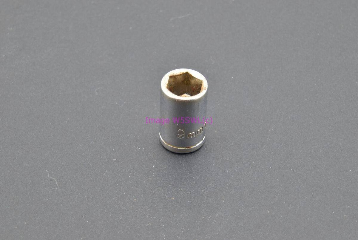 9mm 6pt Shallow Metric 1/4 Drive Socket (binT618) - Dave's Hobby Shop by W5SWL