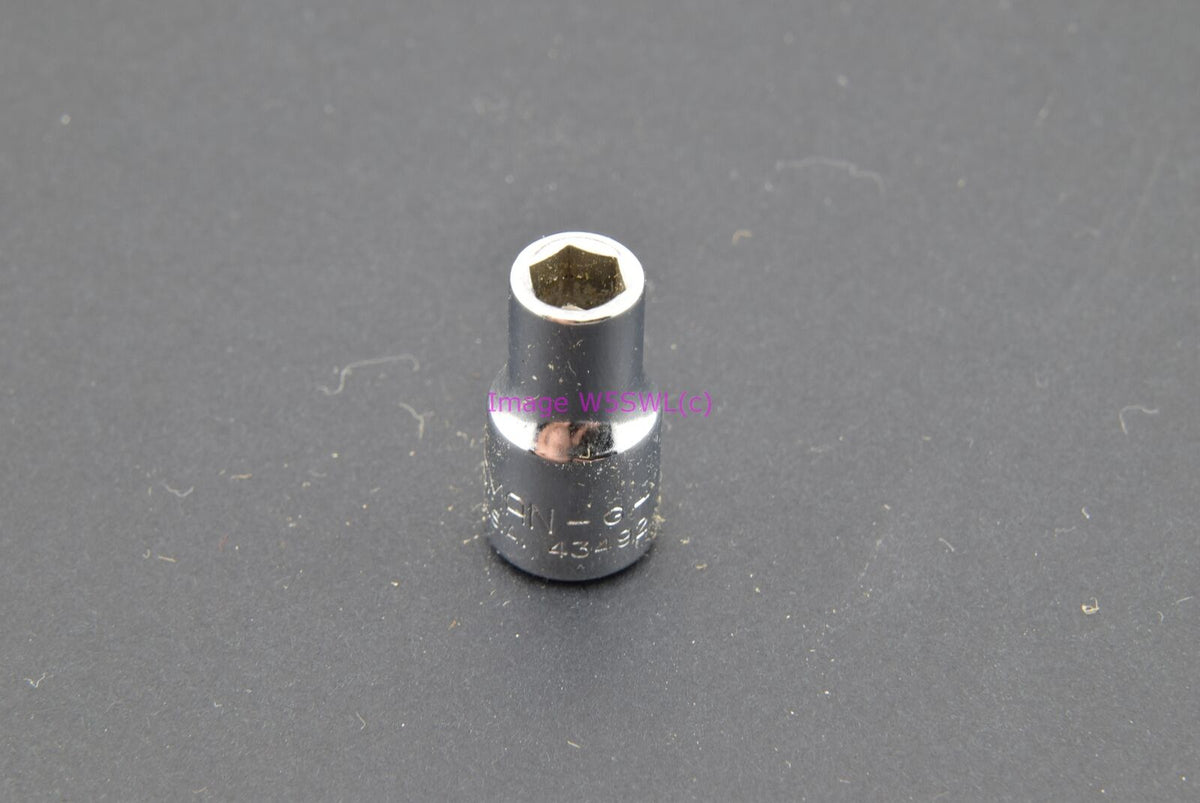 Craftsman 7/32 6pt Shallow 1/4 Drive Vintage Socket -G- (binT382) - Dave's Hobby Shop by W5SWL