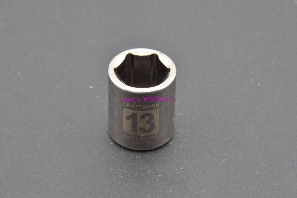 Craftsman 13mm 6pt Shallow Metric 1/4 Drive Vintage Socket (binT859) - Dave's Hobby Shop by W5SWL