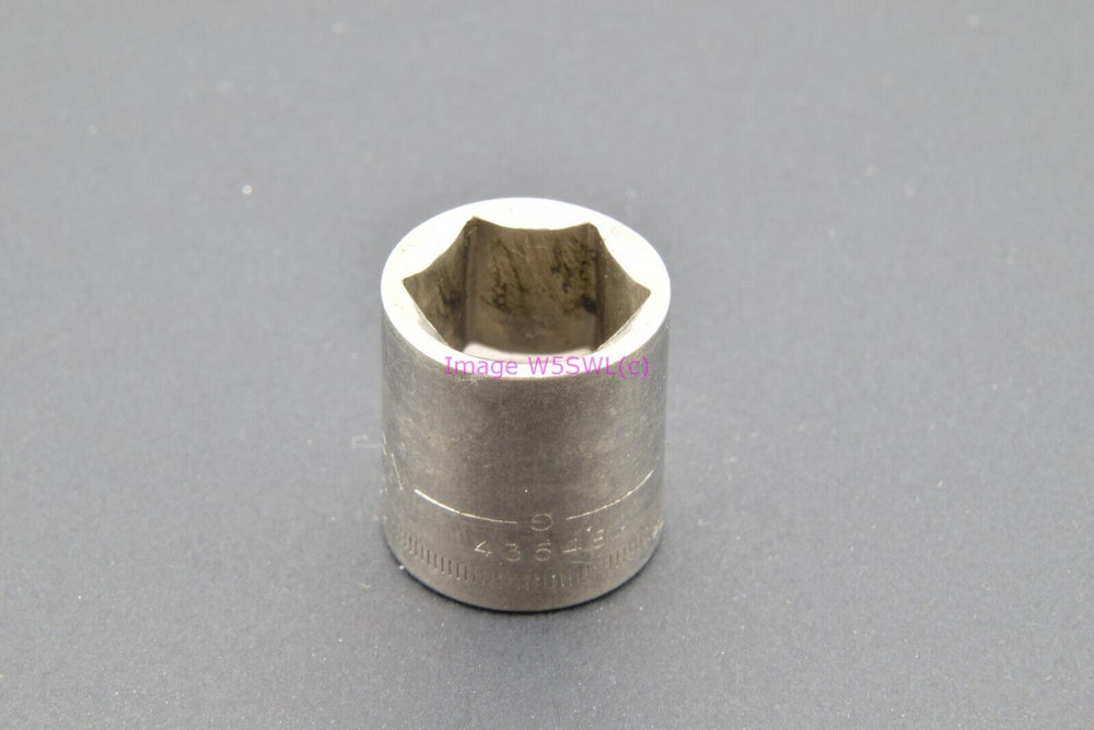 Vintage Craftsman Socket 3/8" Drive 6pt 17mm Metric Shallow INVERT G (binT67) - Dave's Hobby Shop by W5SWL