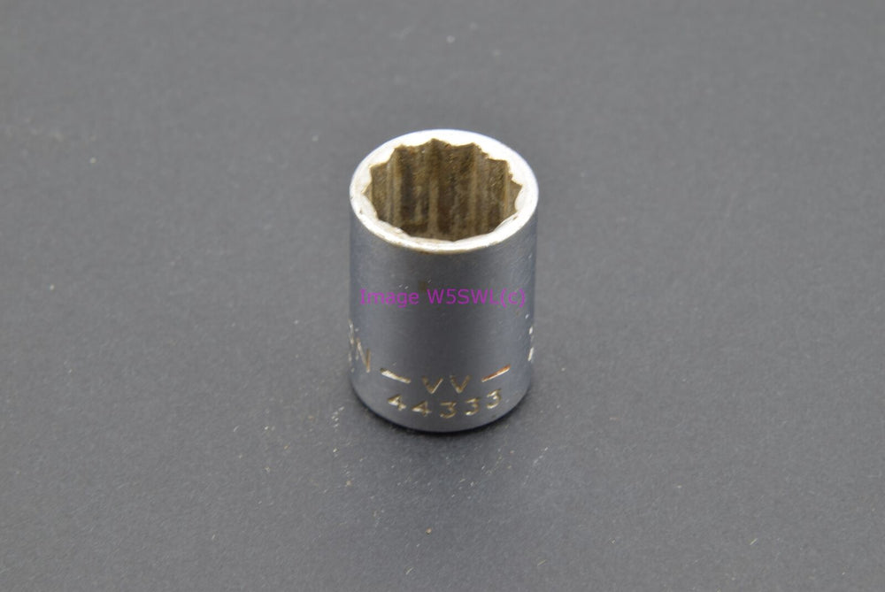 Craftsman 1/2 12pt Shallow SAE 3/8 Drive Vintage Socket -VV- (binT496) - Dave's Hobby Shop by W5SWL