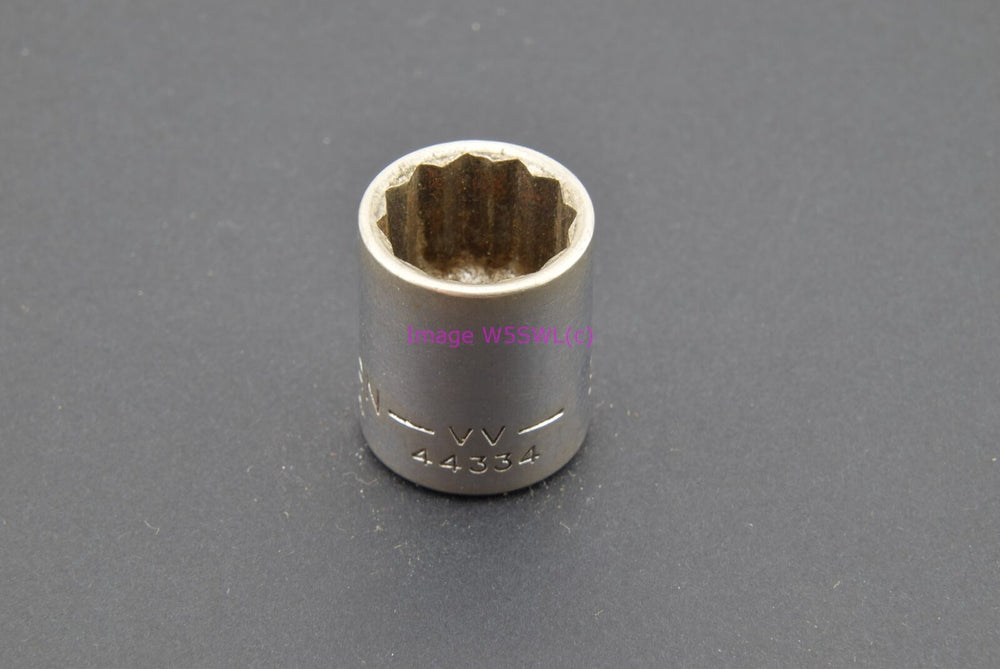 Craftsman 9/16 12pt Shallow SAE 3/8 Drive Vintage Socket -V V- (binT521) - Dave's Hobby Shop by W5SWL