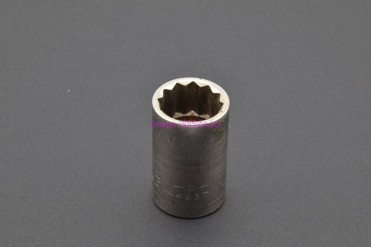 Vintage Craftsman Socket 1/2" Drive 12pt 17mm Metric Shallow G (binT27) - Dave's Hobby Shop by W5SWL