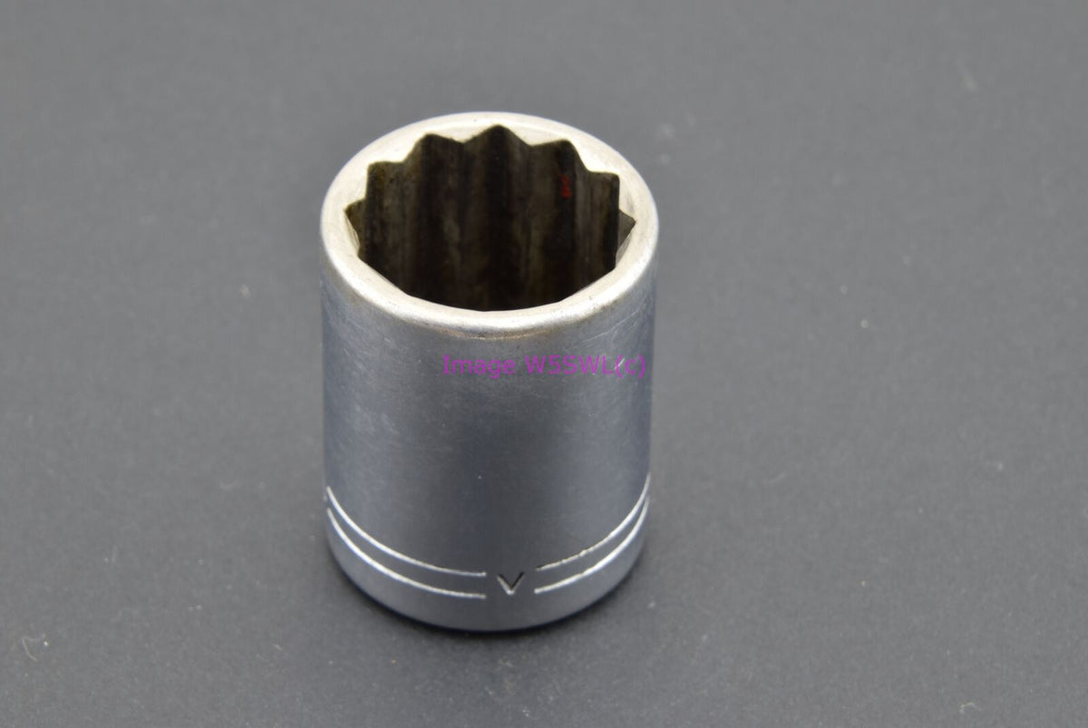 Craftsman 7/8 12pt Shallow SAE 1/2 Drive Vintage Socket =V= (binT806) - Dave's Hobby Shop by W5SWL